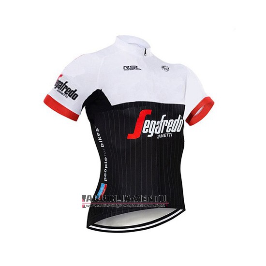 Abbigliamento Segafredo Zanetti 2020 Manica Corta e Pantaloncino Con Bretelle Bianco Nero - Clicca l'immagine per chiudere